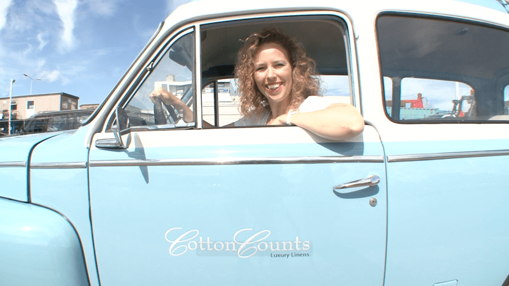 Alexandra in Volvo 2015